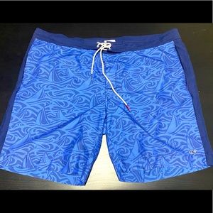 Vineyard blue swim shorts